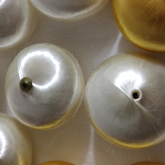 Vintage Silk Ornaments 1970's - Picture 5 of 5